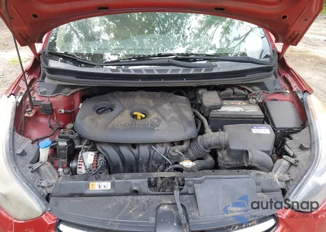 2012 Hyundai Elantra Limited (Ulsan Plant) from USA, damaged, VIN KMHDH4AE7CU456226